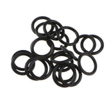 Maxbell 2x20 Pieces Replacement Twin Cam Oil Drain Plug O-Rings Rubber for Harley