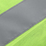 Maxbell 3xNeon Green Safety Vest Jacket for Reflective Strips High Visibility