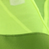 Maxbell 3xNeon Green Safety Vest Jacket for Reflective Strips High Visibility