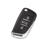 Maxbell 2x3BTN Flip Remote Key Fob Case Shell for Citroen C2 C4 Peugeot 306 407 408