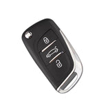 Maxbell 2x3BTN Flip Remote Key Fob Case Shell for Citroen C2 C4 Peugeot 306 407 408