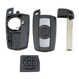 Maxbell 2x3BTN Car Remote Key Fob Case Shell for BMW 1 3 5 6 E90 E91 E92 E60 Series