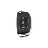 Maxbell 3x 3 Buttons Flip Folding Key Case Fob For Hyundai ix35 ix45 Series Santa Fe