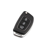 Maxbell 3x 3 Buttons Flip Folding Key Case Fob For Hyundai ix35 ix45 Series Santa Fe