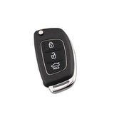 Maxbell 3x 3 Buttons Flip Folding Key Case Fob For Hyundai ix35 ix45 Series Santa Fe