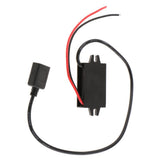 Maxbell 2xCar DC8V-12V to 5V 3A Hard Wired  Converter Single USB Power Supply