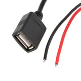 Maxbell 2xCar DC8V-12V to 5V 3A Hard Wired  Converter Single USB Power Supply