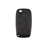 Maxbell 2xCar Remote 3Buttons Flip Key Case For Fiat Panda Idea Punto Stilo Ducato A44