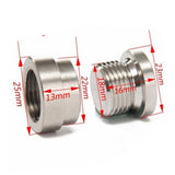 Maxbell 5xM18x1.5mm Thread Stainless Steel Plug for Weld-In Bung O2 Oxygen Sensor