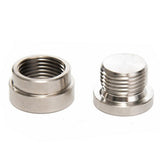 Maxbell 5xM18x1.5mm Thread Stainless Steel Plug for Weld-In Bung O2 Oxygen Sensor