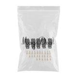 Maxbell 4x5 Pieces 60AMP Micro 5Pin Relay Board Mount Socket for 25 Copper Terminals