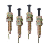 Maxbell 2x4pcs Universal Car Truck Door Trunk Alarm Light Hood Jamb Pin Switch Bonnet