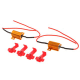 Maxbell 20x2 Pieces 12V 25W Load Resistor Fix Turn Signal LED Bulb Flash  10 ohm