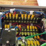 Maxbell 15x600V 15A 12 Positions Barrier Strips Dual Row Screw Electric Terminal Blocks