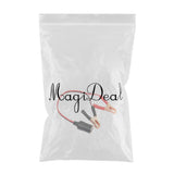 Maxbell 3x14" Car Cigarette Lighter Power Female Socket Plug Adapter Crocodile Clip