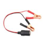 Maxbell 3x14" Car Cigarette Lighter Power Female Socket Plug Adapter Crocodile Clip