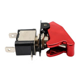 Maxbell 2x12V Car Racing Ignition Switch Panel Red LED Engine Start Push Button Toggle