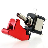 Maxbell 2x12V Car Racing Ignition Switch Panel Red LED Engine Start Push Button Toggle