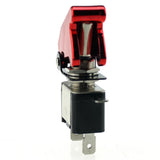 Maxbell 2x12V Car Racing Ignition Switch Panel Red LED Engine Start Push Button Toggle