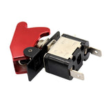 Maxbell 2x12V Car Racing Ignition Switch Panel Red LED Engine Start Push Button Toggle