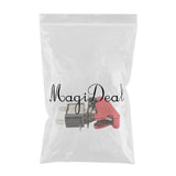 Maxbell 2x12V Car Racing Ignition Switch Panel Red LED Engine Start Push Button Toggle