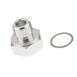 Maxbell 2xOil Fuel Pressure Sensor Adapter M16X1.5 to 1/8 NPT for GM LS Engine