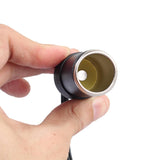 Maxbell 2x12V DC Female Car Cigarette Lighter Socket Power Switching Connector Adapter