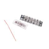 Maxbell 4xMarine Boat RV 12V 30A 8 Ways Screw Terminal Block Bus Bar