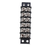 Maxbell 24xMarine Boat RV 12V 30A 6 Ways Screw Terminal Block Bus Bar Splits 1 In 6 Out