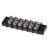 Maxbell 24xMarine Boat RV 12V 30A 6 Ways Screw Terminal Block Bus Bar Splits 1 In 6 Out
