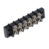 Maxbell 4xMarine Boat RV 12V 30A 6 Ways Screw Terminal Block Bus Bar Splits 1 In 6 Out