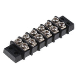 Maxbell 2xMarine Boat RV 12V 30A 6 Ways Screw Terminal Block Bus Bar Splits 1 In 6 Out