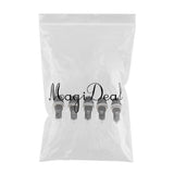 Maxbell 2x5 Pieces AC 125V/15A 250V/10A Screw Cap Panel Mounted 5x20mm Fuse Holder