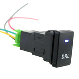 Maxbell 30x4-Pole Push Button Switch Blue LED for DRL light Pattern for