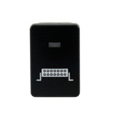 Maxbell 50x4-Pole Push Button Switch Blue LED for Light Bar Pattern for