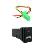 Maxbell 50x4-Pole Push Button Switch Blue LED for Light Bar Pattern for