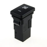 Maxbell 3x4-Pole Push Button Switch Blue LED Light for Fan Pattern for