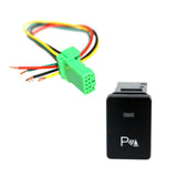 Maxbell 10x4-Pole Push Button Switch Blue LED for Parking Pattern for