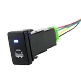 Maxbell 2x4-Pole Push Button Switch Blue LED for Headlight Pattern for