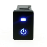 Maxbell 4x4-Pole Push Button Switch Blue LED for Starting Pattern for