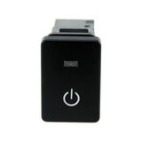 Maxbell 4x4-Pole Push Button Switch Blue LED for Starting Pattern for