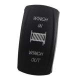 Maxbell 2x12V 20A 7pins Orange LED Light Bar On-Off-On Push Rocker Switch for Car Boat