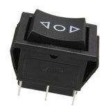 Maxbell 7x6-Pin Car On/Off/On Momentary Power Window Rocker Switch 250V/15A 125V/20A