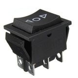 Maxbell 8x 6Pin Car On/Off/On Momentary Power Window Rocker Switch 250V/10A 125V/15A