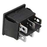 Maxbell 10x 6Pin Car On/Off/On Momentary Power WindowRocker Switch 250V/10A 125V/15A
