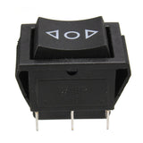 Maxbell 7x6-Pin Car On/Off/On Momentary Power Window Rocker Switch 250V/15A 125V/20A