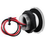 Maxbell 3x4 Pieces Waterproof Marine Boat Yacht Blue LED Deck Step Stair Lights 12VDC