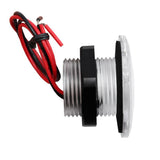 Maxbell 3x4 Pieces Waterproof Marine Boat Yacht Blue LED Deck Step Stair Lights 12VDC