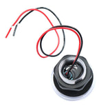 Maxbell 3x4 Pieces Waterproof Marine Boat Yacht Blue LED Deck Step Stair Lights 12VDC