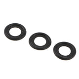 Maxbell 6x50 Pieces Oil Drain Plug Gasket Seal Rubber Black For Saturn Chevy GM